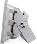 Side view of JUDYSSY Led Floodlight Led Flood Light showing adjustable bracket and waterproof design for outdoor use.