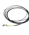 FU-54TZ Square Proximity Switch Sensor for Industrial Automation, coiled cable with square sensor visible at end