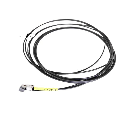 FU-54TZ Square Proximity Switch Sensor for Industrial Automation, coiled cable with square sensor visible at end