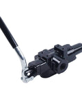 3600 PSI 30 GPM Hydraulic Log Splitter Detent Control Valve LVA1-95N25A5-A With Bent Lever Handle on white background