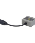 Fixed Mount Industrial Barcode Scanner With Beefy Aluminum Alloy Housing Reads 1D 2D And QR Codes Fast At 120fps Auto Sensing And Button