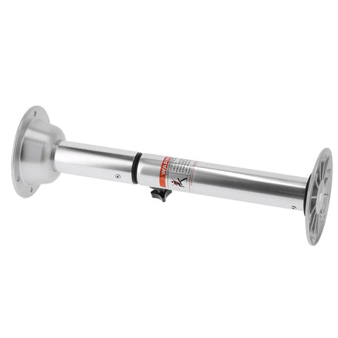 Height Adjustable Table Pedestal Legs Kit For RVs And Yachts Retractable Workbench Base Aluminum Silver 22 To 28 Inches