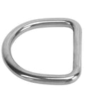 Beefy 316 Stainless Steel D Pull Buckle Set For Saltwater Marine Rigging And Boating Gear, rugged D-ring close-up