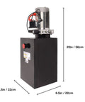 Built Tough Pro Grade Hydraulic Power Unit 15 Quart With 12V DC Motor And 3200 PSI Single Acting Dump Trailer Pump