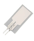 Ultra Sensitive Piezoelectric Film Sensor For Flexible Polymer Film, Micro Force Pressure Transducer shown from top view