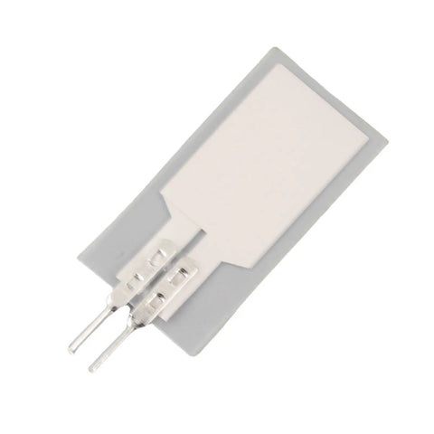 Ultra Sensitive Piezoelectric Film Sensor For Flexible Polymer Film, Micro Force Pressure Transducer shown from top view