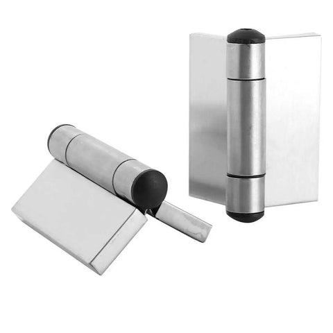 4 Pack Stainless Steel Spring Hinge For Cabinet Doors With Automatic Closing And Soft Close Action, displayed at different angles