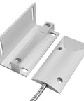 Magnetic Overhead Garage Door Alarm Sensor With L Bracket Waterproof Epoxy Sealed Zinc Alloy Case Adjustable Fit For Wide Door Channel