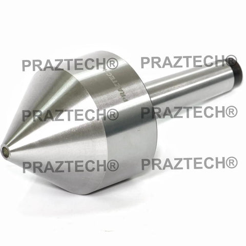 Lathe Revolving Live Center Bull Nose MT3 Morse Taper Shank For Pipe And Tube Workholds Heavy Duty Multi Bearing Design
