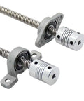 Heavy Duty T8 Lead Screw Kit 8mm For CNC And 3D Printer Build Featuring Super Smooth Kfl08 And Kp08 Bearings Vertical Or Horizontal Setup with coupler