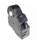 Black plastic HVAC Air Door Actuator for Chevy K2500 and Monte Carlo 1996-1999, rotary switch activation, side angle view