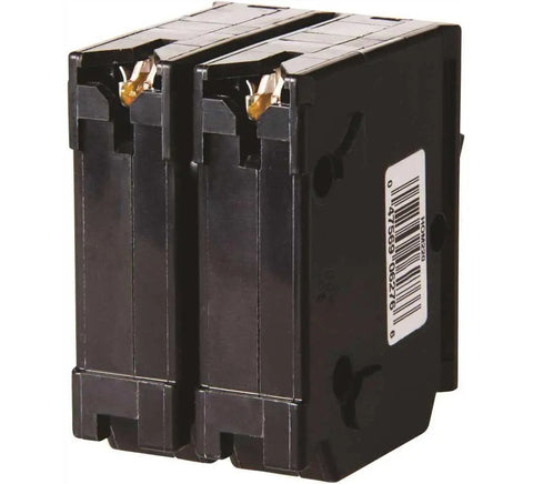 Image of a 70 Amp Plug On Circuit Breaker Bulk Pack for Home Electrical Panels, one pole and two pole standard breakers