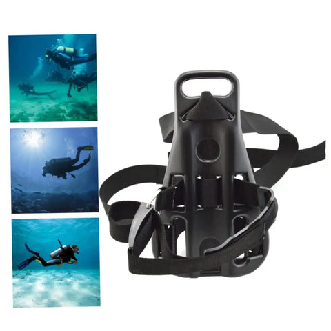 Tank Backpack With Anti Skid Holder For Oxygen Cylinders Dive Tank Bracket Underwater Sports Gear and diver underwater