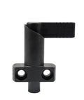 Badass Carbon Steel Quick Release Pin Lock Out Spring Plunger L Handle Retractable Indexing Bolt with black finish and handle design.