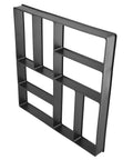 Concrete Molds For DIY Stepping Stones And Paver Pathways With Eight Section Cross Square Design Each Stone Measures 15.3 By 15.3 By 1.57 Inches Great For Garden Path Lawn Patio Yard And Pavement