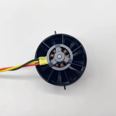 Top view of 30mm 12 Blade EDF Ducted Fan With 1108 Brushless Outrunner Motor for Model Jet Aircraft 3S and 4S versions.