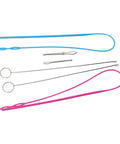 Six Piece Rope Threading Tool Set For Sewing And DIY Knitting With Stainless Steel Tools And Silicone Turner Handy And Easy To Use Versatile Threader for cords
