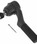 4 Piece Front Steering Tie Rod End Kit Inner Outer Drag Link Set For Econoline Vans Ford E Series 2008 To 2019 LH RH Replacement OE Quality Direct Fit Premium Grade Beefed Up Heavy Duty black tie rod end with cotter pin