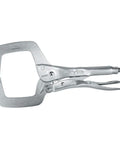 Heavy Duty Locking C Clamp Tool 11 Inch With 4 Inch Jaw Opening, Locking Pliers, Adjustable Pressure Via Turn Screw, Classic Trigger Release