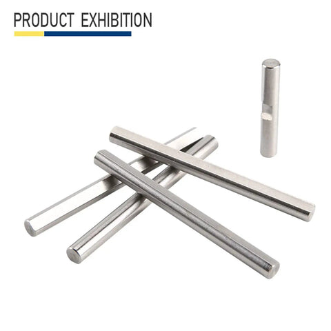 Bearing Steel D Type Shaft 5mm Diameter Flat Round Rod 30mm Or 60mm Length for Voron 2.4, steel rods on display