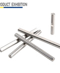 Heavy Duty Bearing Steel Rod D Type Shaft 5mm Diameter Flat Or Round 30mm Or 60mm Length For Voron Motion Parts Linear Shaft Fit High Precision Sturdy Smooth Movement Perfect For 3D Printer Upgrades, set of steel shafts
