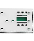 Back view of Tamper Proof Thermostat For Landlords And Pros With Adjustable Heat And Cool Set Points, Compatible With Boilers Furnaces