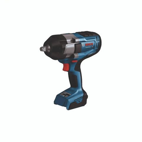 Heavy Duty 18 Volt Cordless Impact Wrench With Half Inch Drive Friction Ring And Beast Mode Torque For Stubborn Bolts Along With Three Speed Settings To Get The Job Done Bare Tool Setup against a white background.