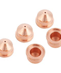 Premium 5 Pack Plasma Cutter Nozzles For Cutting Machines Compatible With Model 420169 Torch Tips Copper nozzles set.