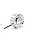 Compact Ring Load Cell Sensor For Small Space Testing Tension And Compression With 0.2 Percent Accuracy Alloy Steel Build And Cable For Precise Force Weight And Pressure Readings 0 To 200 KG, ring style