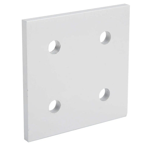 5 Pack Aluminum Joining Plates With Four Holes Vertical Flat Plate Connectors For Frame Building Lightweight Yet Built Tough Reinforcement