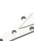 Stainless Steel Freezer Door Hinge Beefy Heavy Duty Flat Mount For Refrigerator, Smooth Rotation, Easy Installation, 25mm height
