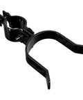 Black Chain Link Gate Latch For Fence Posts Spaced 1-3/8 To 2-3/8 Inches, Fits 1-3/8 Gate Frames, with Padlock Hole