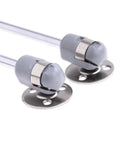 Lid Support Gas Strut For Kitchen Cabinets With Slow Close, 100N Holding Power, metallic hydraulic prop components