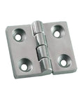 Heavy Duty Polish Stainless Steel Hinge Door Cabinet Hardware With Knee Brace Concealed Electric Box Machine Furniture Parts