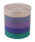 Round Watch Parts Tray With Stackable Layers And Portable Storage Case Built Tough With ABS