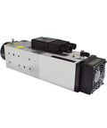 Beefy 4.5KW ATC Automatic Tool Change CNC Spindle Motor Air Cooled ISO30, view of silver and black cylindrical unit.