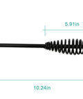 Welding Chipping Hammer 10.5 Inch With Coil Spring Handle And 10 Inch Wire Brush Slag Hammer for Cone and Vertical Chisel Welds
