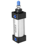 Double Acting Pneumatic Cylinder With Lightweight Aluminum Body For Industrial Automation Workhorse Build Delivers Smooth Push