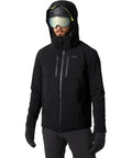 All Conditions Alpine Ski Jacket With Tech-Pro Waterproof Breathable System, Peak Protection Warmth For Highly Aerobic Mountain Runs