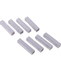 8 Pack Zinc Square Keys 1/4 X 1-1/4 Inch 2162 Machine Key Set for Power Transmission Shafts on white background