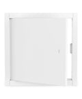 Tough As Nails Heavy Duty 20X20 Steel Access Panel For Ceiling And Drywall, white powder coated, with secure latch.
