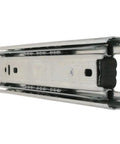 Quiet 3 Section Drawer Slides With Side Mount For 100 Pound Load Ball Bearing Smooth Glide 8 Inch Heavy Duty example
