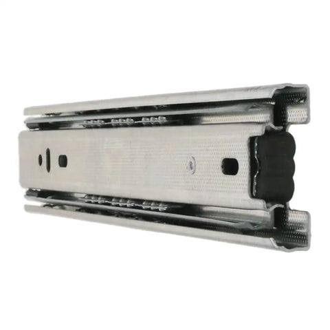 Quiet 3 Section Drawer Slides With Side Mount For 100 Pound Load Ball Bearing Smooth Glide 8 Inch Heavy Duty example