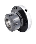 Super Durable Mini Flange Er50 Collet Chuck For Lathe, 130mm, carbon steel, precise grip for smooth turning.