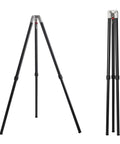 Ergonomic Telescope Mount Stand With Two Section Tripod And Three Eighths Inch Interface Smooth Adjustments 15KG Load Capacity