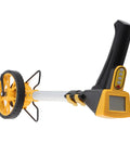 aqxreight Foldable Digital Distance Measuring Wheel with Big Screen for Roads, Pavements, Land Tpr Material close-up side view