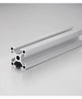 Knockout T Slot Aluminum Extrusion Profile For Cnc And 3D Printer Frame Heavy Duty Linear Rail System Built Like A Tank For Diy Workshop Projects 550Mm Length, showing a 550mm silver aluminum bar.