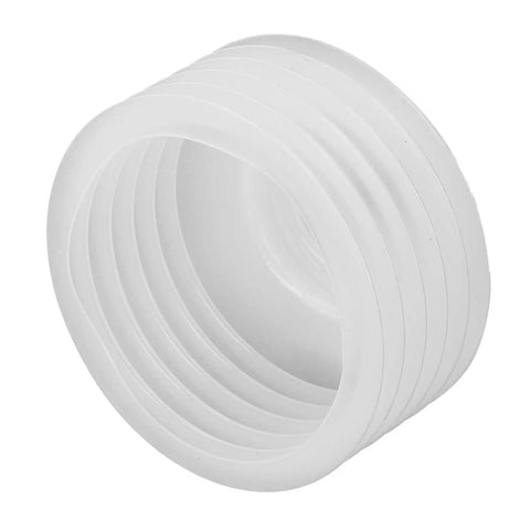 Flexible Hole Saw Dust Bowl Uses A Stretchy Rubber Gasket To Form An Airtight Seal Around Drill Bits and traps drywall dust.