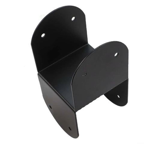 Heavy Duty Black Steel Post Cap Bracket For 4x4 Wood Posts Rock Solid Beam Connector For Gazebo And Patio Builds Rugged Outdoor Support Hardware That Truly Is A Backyard Game Changer
