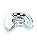 Pro Grade Damped 90 Degree Sliding Rotary Limit Hinge For Hidden Industrial Cabinets And Doors, Semi Circular Arc HL119